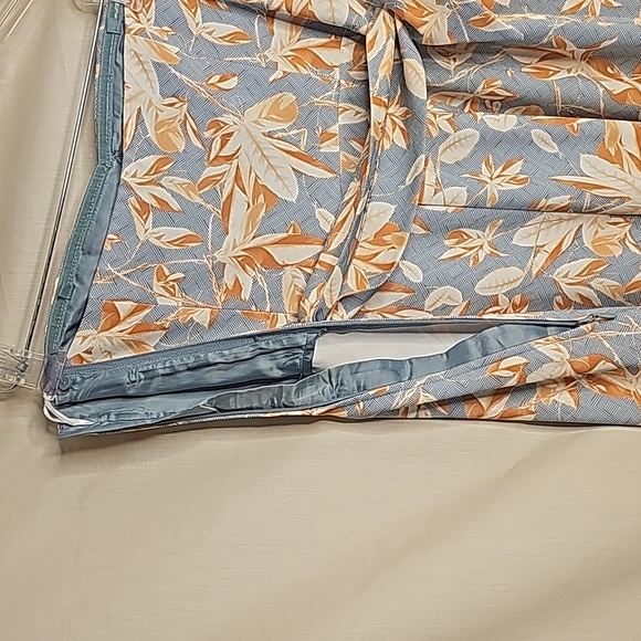 H&M Women Jumpsuit, Size 8, Color: Blue, Off white, orange - Picture 8 of 12